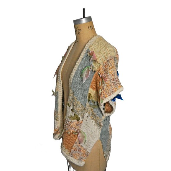 80s Vintage Gil Aimbez for Static Sweater Vest Rib - Picture 5 of 6